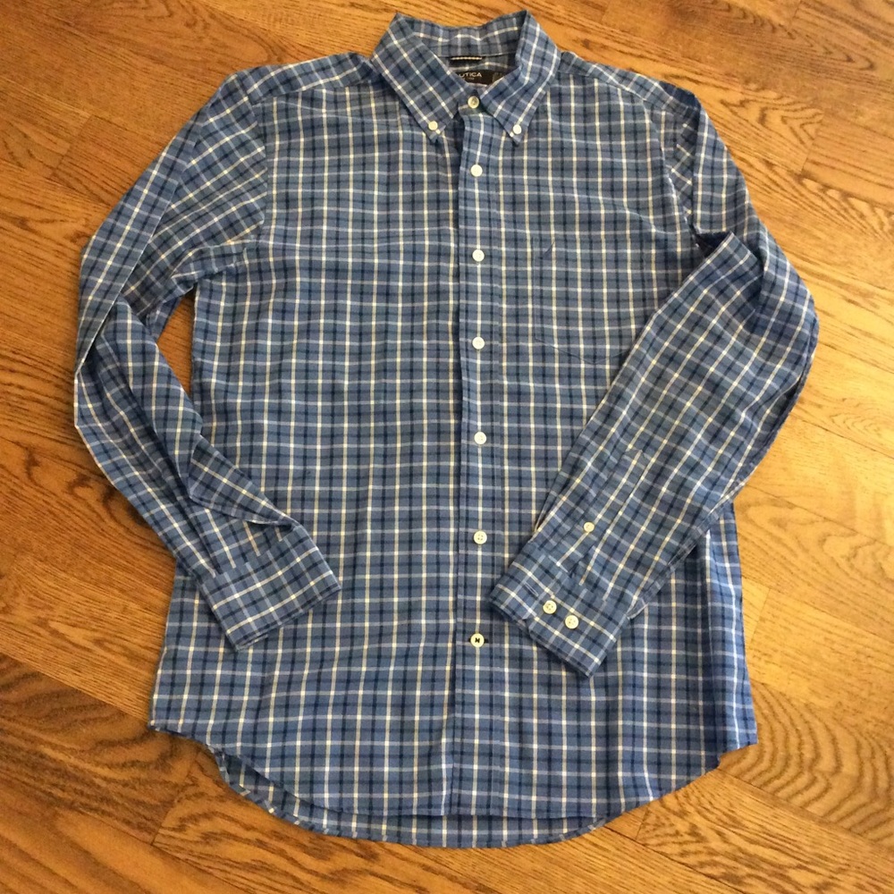 Nautical button down shirt